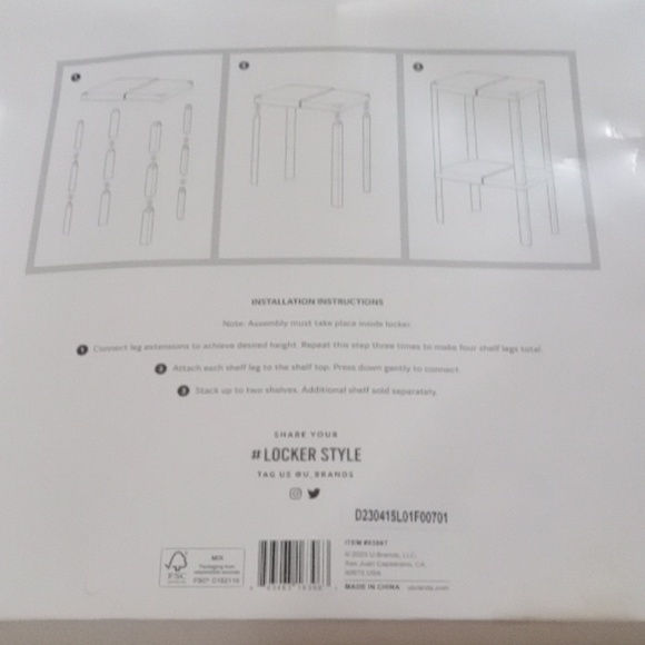 2 Way Adjustable Locker Shelf - Picture 6 of 10